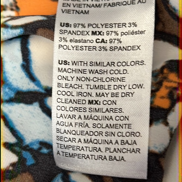 CHICO’S Animal Print Straight-Leg Pants - Picture 7 of 8